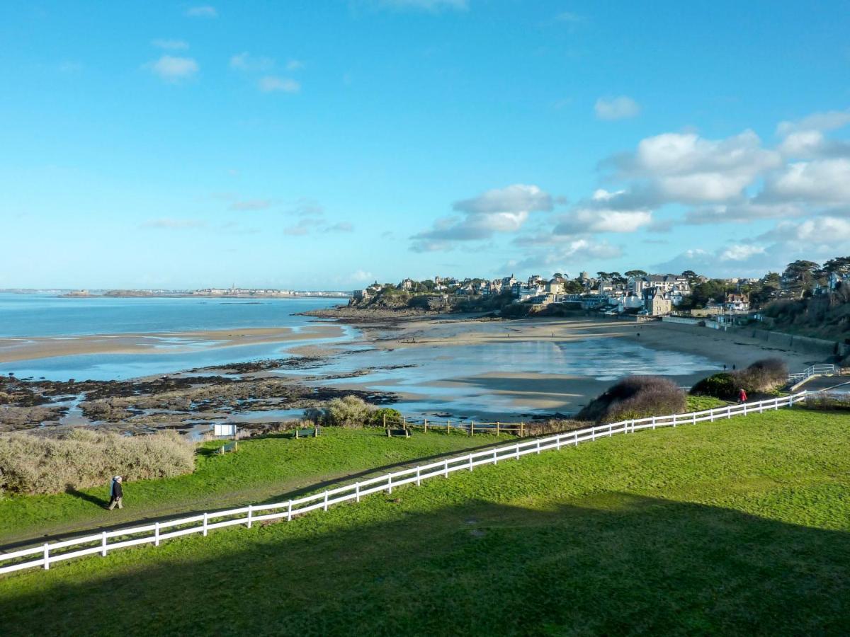 Apartment Château des Deux Rives Dinard Exterior foto